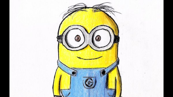 Миньоны большие рисунок