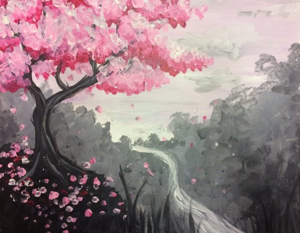 Сакура арт дерево