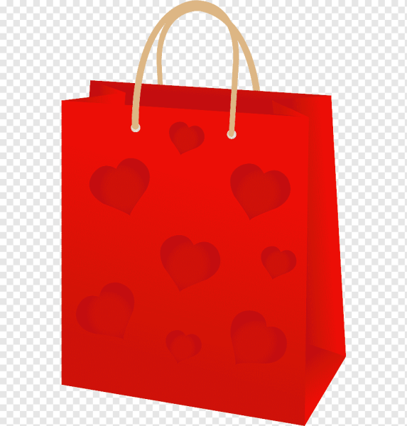 Пакет на прозрачном фоне