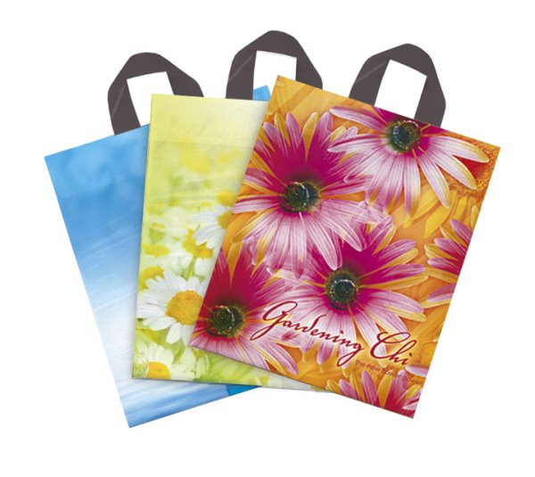 Пакет с пласт.ручками 38*34 90мкм.1шт. Молли Артпласт 1134