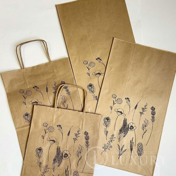 Пакеты из крафта с логотипом