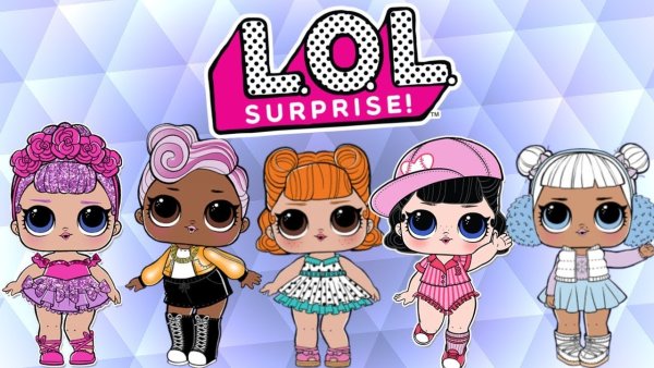 Кукла ЛОЛ мультяшная