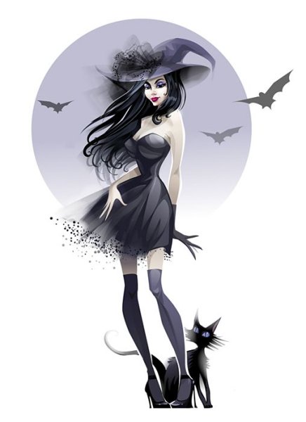 Красивая ведьма