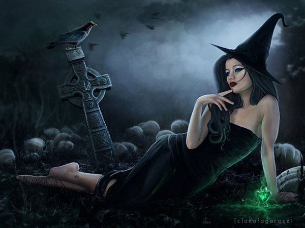 Девушки ведьмы красивые
