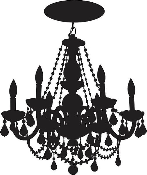 Люстра в стиле Барокко без фона