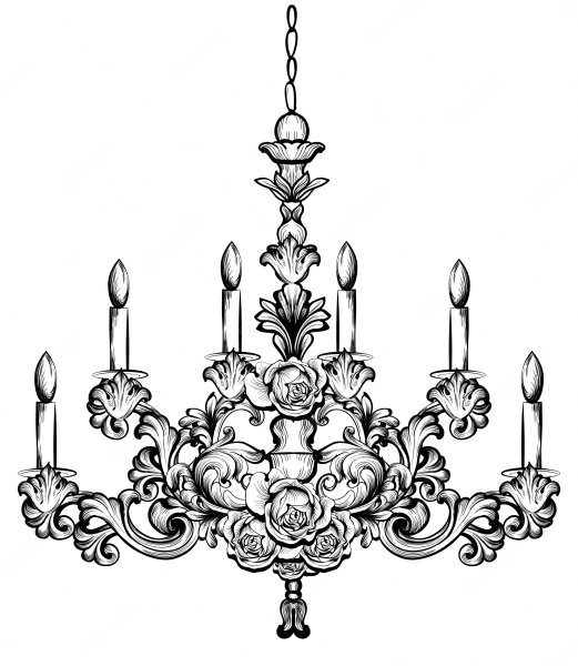 Люстра вектор