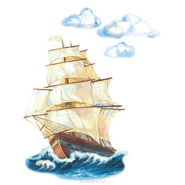 Современные парусные корабли для детей