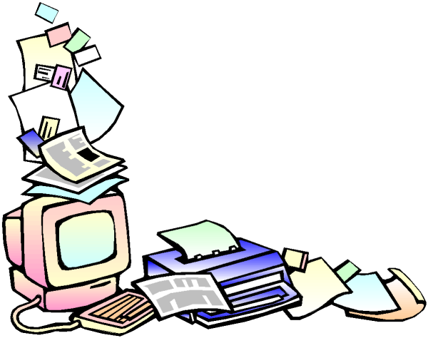 Мультяшка за компьютером