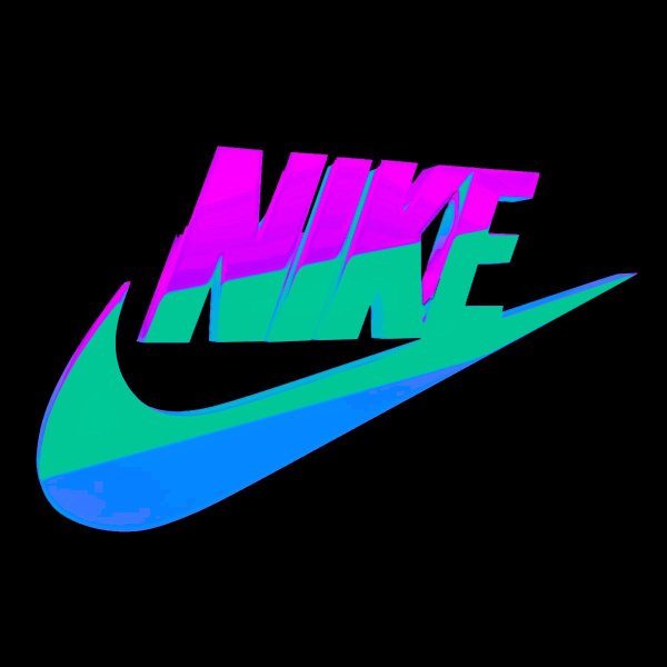 Nike логотип арт