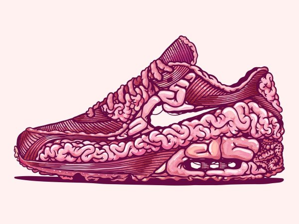 Nike Air Max Art on Shoe