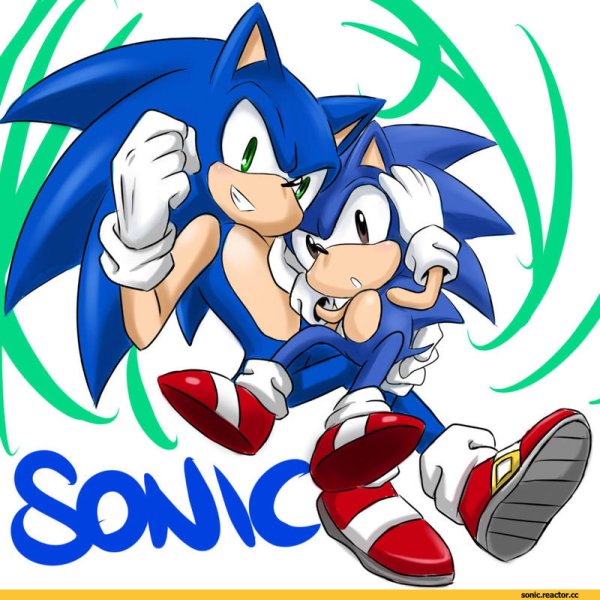 Грустный Соник еж