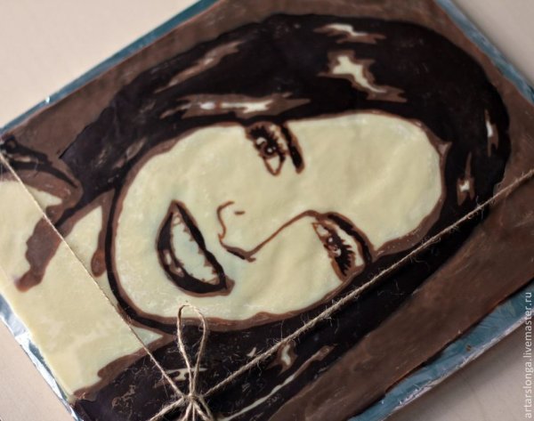 Рисование шоколадом
