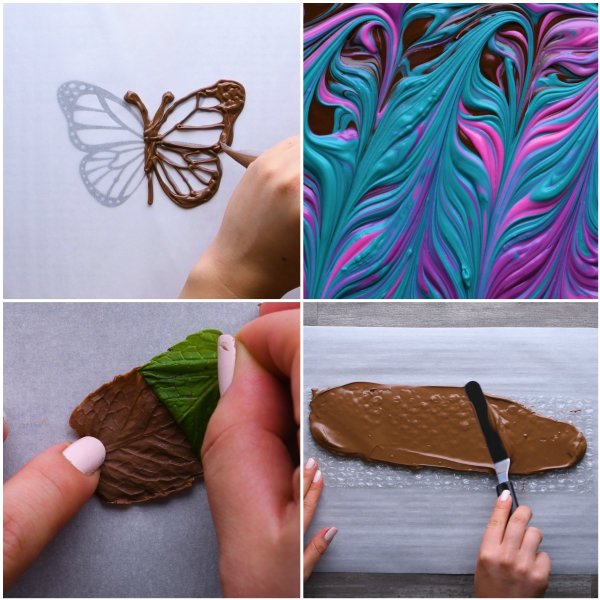 Украшения из шоколада своими