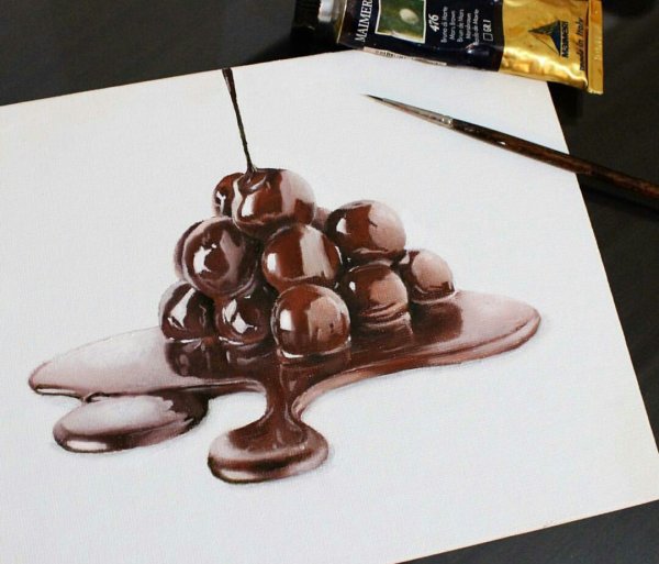 Шоколад рисунок