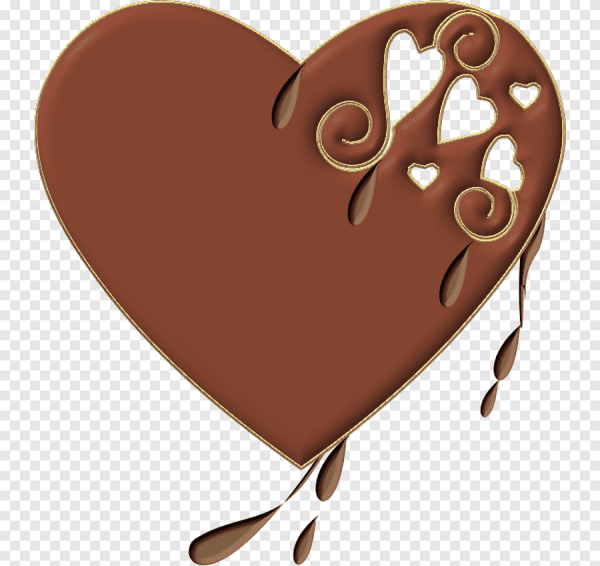 Шоколадные сердечки