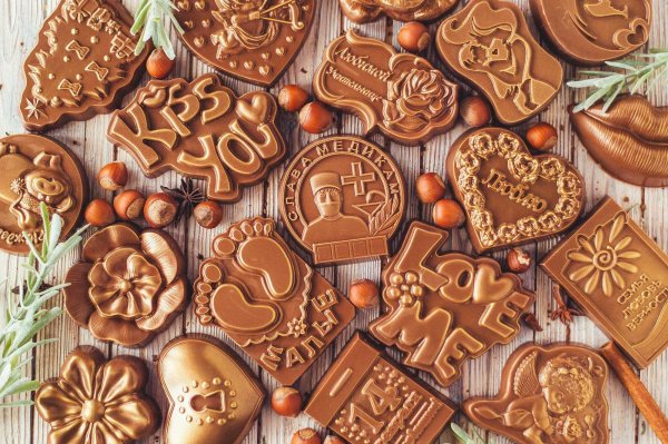 Фигурки из шоколада