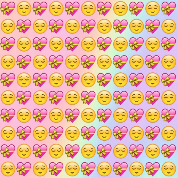 Фон смайлики