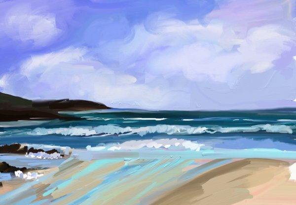 Пейзажи для срисовки