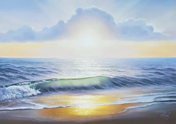 Эстетика моря аниме