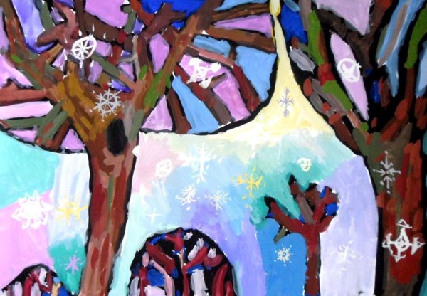 Живопись детские работы