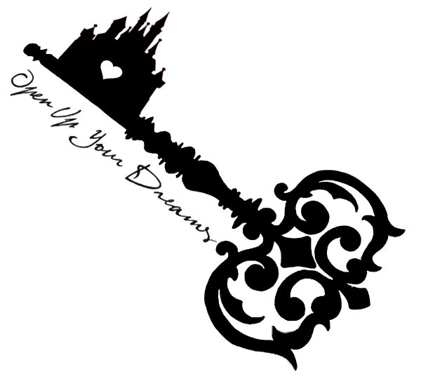 Ключ старинный векторный