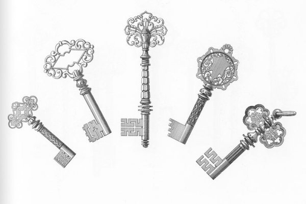 Ключ рисунок