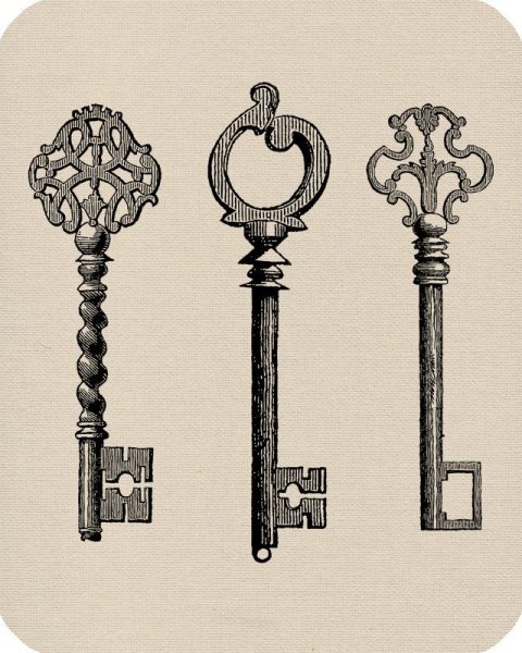 Ключ трафарет