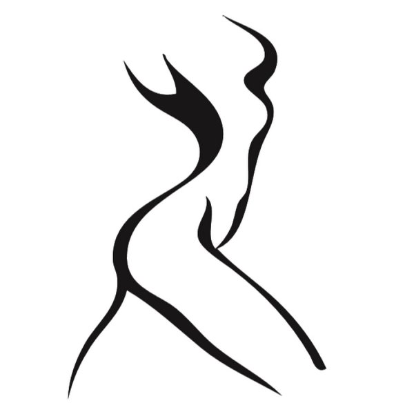 Контур тела девушки