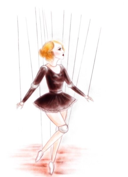 Кукла марионетка арт