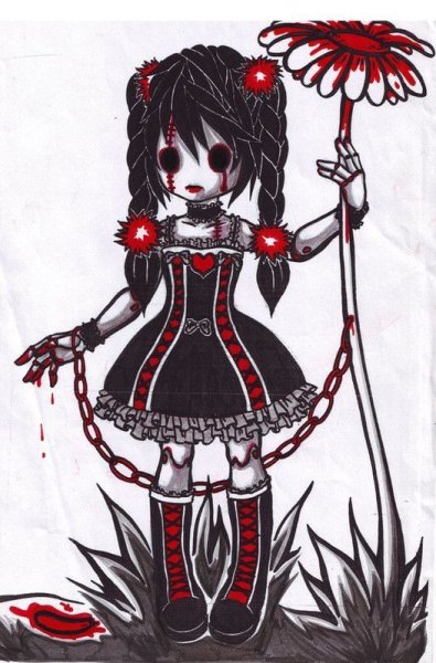 Марионетка красивая