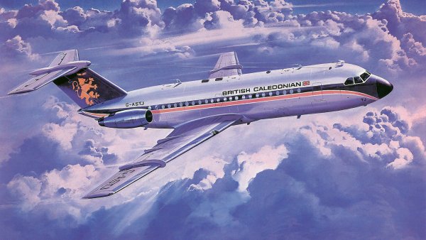 Картина самолёт