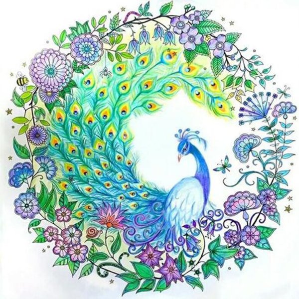 Павлин орнамент