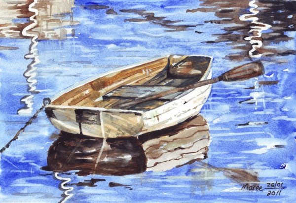 Лодка для рисования