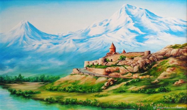 Хор Вирап Армения живопись