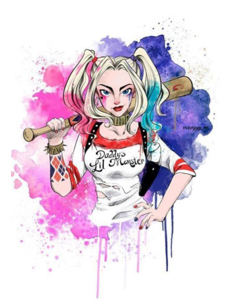 Алмазная мозаика Харли Квинн