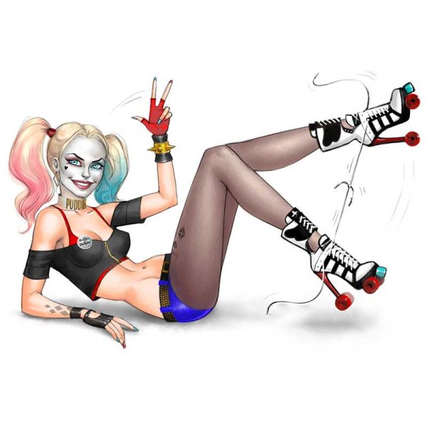 Красивые рисунки Харли Квинн