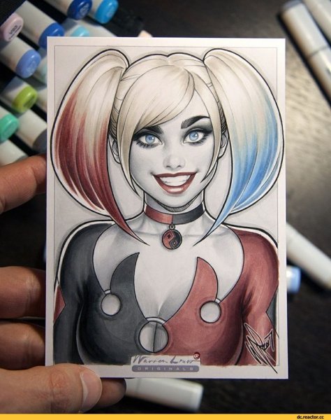Рисунки Харли Квинн для 10 лет