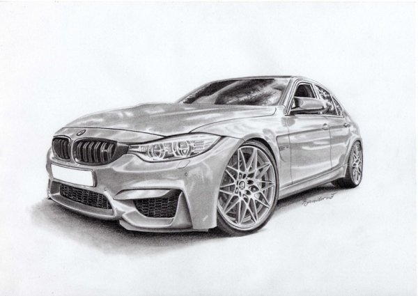 BMW m5 Pencil