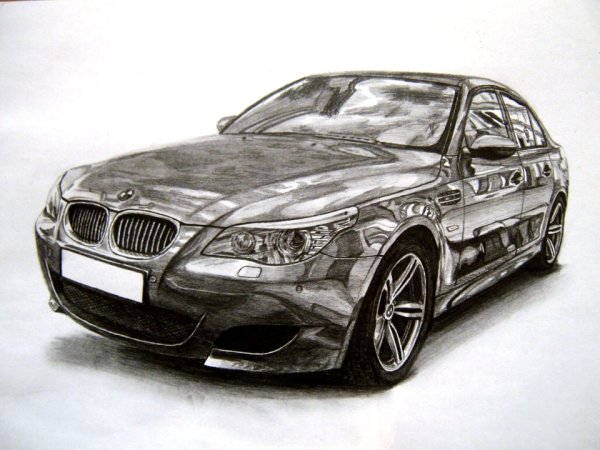 BMW e60m эскиз