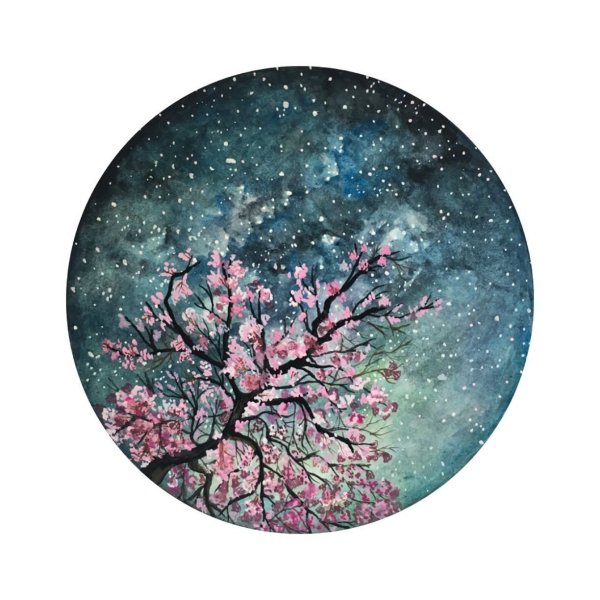 Круглая картина