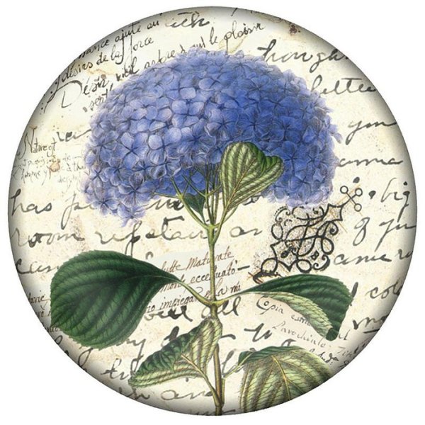 Круглая открытка