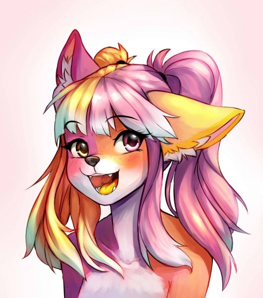 Фурри прически