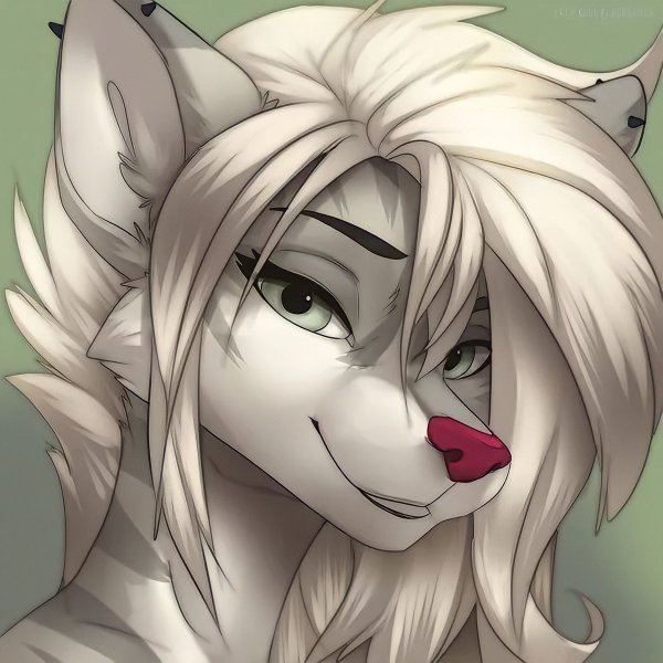 Фурри волчица