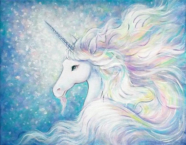 Единорог рисунок