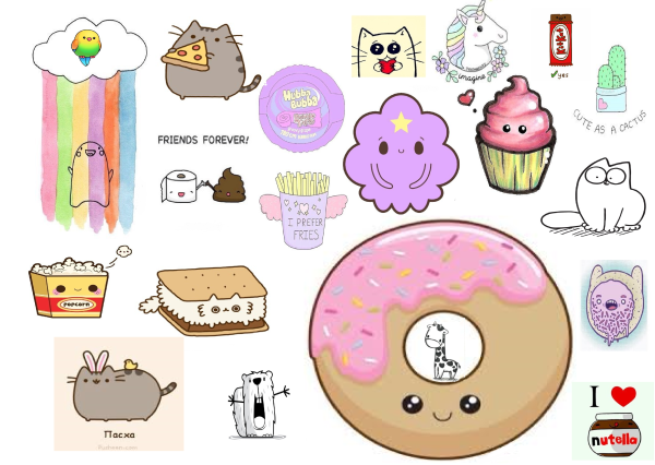 Странички для дневника девочки