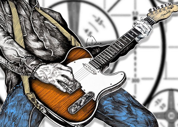 Стикеры на гитару