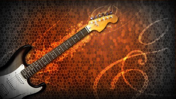 Расписные гитары