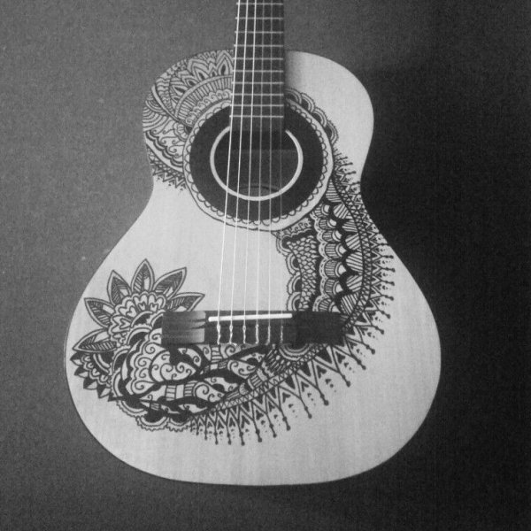 Электрогитара Gibson les Paul контур