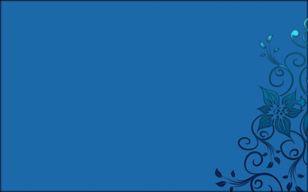 Узоры на голубом фоне