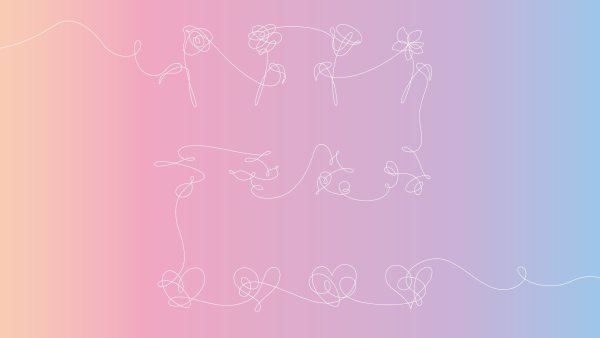 BTS Love yourself фон